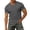 tshirts 36#Dark Gray, variant on ZXLBBD Men T Shirts Short Sleeve V Neck Solid Color Comfortable Fit Basic Tee with Front Pocket for Beach Vacation Versatile Casual Outdoor T-Shirt,Dark Gray,4XL