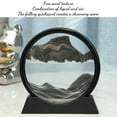 thumbnail image 6 of Rourlinge New Glass Quicksand Hourglass, Kinetic Sand Art Decor for Office Desk & Living Room, Stress Relief Sensory Toy, Mindfulness Meditation Timer, Home Office Decoration Gift, 6 of 7