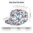 thumbnail image 6 of Uemuo Retro Butterfly Pattern Women's Baseball Cap,Straight Brim Hat,Golf Dad Hat,Travel Hat,Sun Protection Cap,Everyday Accessory, 6 of 9