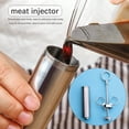 thumbnail image 3 of Meat Injector Syringe, 2-oz Marinade Flavor Injector 304 Stainless Steel With 3 Professional Needle, 3 of 5