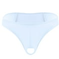 thumbnail image 2 of Mens Underwear Mens Lingerie Micro Thong Bikini Front Hole Underwear G-string Underpants, 2 of 4