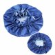 thumbnail image 1 of Gorro de dormir de satén para padres e hijos - Imitación de seda, elástico, para proteger el cabello, 1 of 2