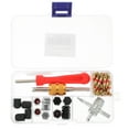 thumbnail image 1 of 1 Set Wrench Driver Kit Car Valves Caps Motorcycle Bike Tire Remover Tools Kit, 1 of 8