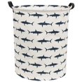 thumbnail image 1 of Cesto de ropa para niños Sanjiaofen Shark, 50 x 40 cm, lienzo, 1 of 6