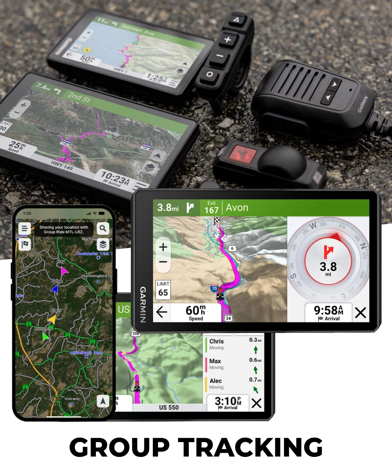 Garmin zumo XT3, 4.7” Rugged Motorcycle GPS, Lean Angles, Custom Route Planning, Adventurous Navigation, Garmin Performance Package Plan Option for Drag Racing Timer w/ Wearable4U PowerBank Bundle