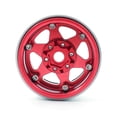 thumbnail image 4 of Aluminum Alloy Wheel Rim Beadlock Wheel Rims Hub 4pcs Replacement for 1/10 TRX4 Axial SCX10 90046 SCX10 III AXI03007 AXI03003 RC Car, 4 of 7