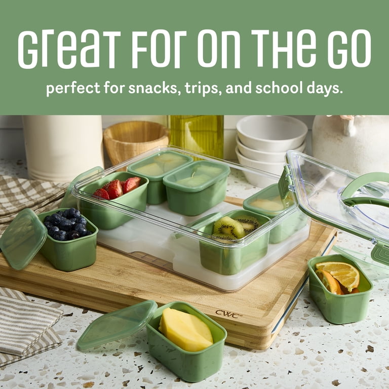COOK WITH COLOR Snack Container with Ice Pack, Food Storage
