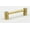 Satin Brass, variant on Alno C715-35-PC Contemporary Swarovski Crystal 3.5" Cabinet Pull Polished Chrome
