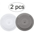 thumbnail image 3 of 2 Piezas Tapones de Drenaje Tapón de Fregadero de Cocina Tapones de Bañera de Silicona Universales Tapón de Fregadero de Bañera de Silicona Tapón de Bañera Tapón de Fregadero, 3 of 5