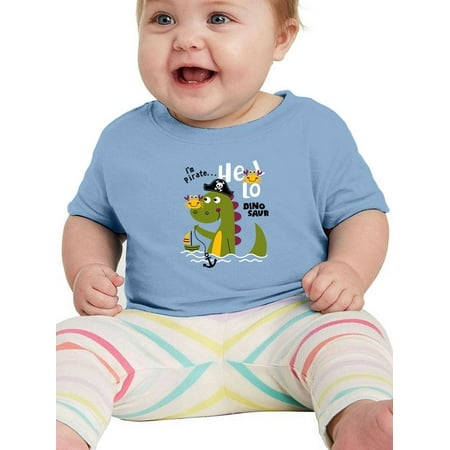 

I m Pirate Dinosaur T-Shirt Infant -Image by Shutterstock 12 Months