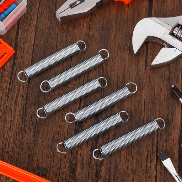 12Pcs Extension Spring, Hook Ends Construction Tension Springs