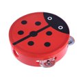 thumbnail image 1 of CTIRCHIU Red Wooden Drum Rattles Musical Instruments For Children Sound And Music Interest Stimulation 1Pcs, 1 of 6