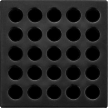 

ZQRPCA Matte Black Drain Grate