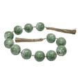 thumbnail image 5 of Contemporary Beaded Garland Accent for Home Decor - Refined Bathroom, Office, Room and Living Room Styling - Elegant Decorative Ornaments for Shelf and Coffee Table Display - 2", Green, 5 of 5
