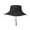 Black, variant on Fgnfyis Wide Brim Sun Hat for Outdoor Travel with UPF Lightweight Foldable Boonie Cap for Beach Black L