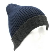 Croft & Barrow Knit Beanie for Men Watch Cuff Winter Hat - One Size (Blue)