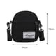 thumbnail image 2 of Bolso de mujer FLhrweasw moda lona Patchwork bandolera Casual Mini negro, 2 of 5
