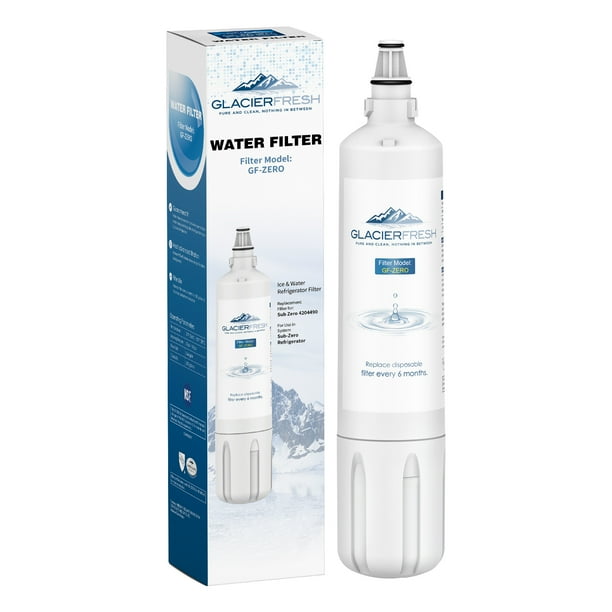 GLACIER FRESH Replacement Water Filter for SubZero 4204490, 4290510, 1