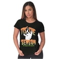 thumbnail image 4 of Halloween Season of Ghouls Goblins Womens Slim Fit Graphic Tee Brisco Brands S, 4 of 5
