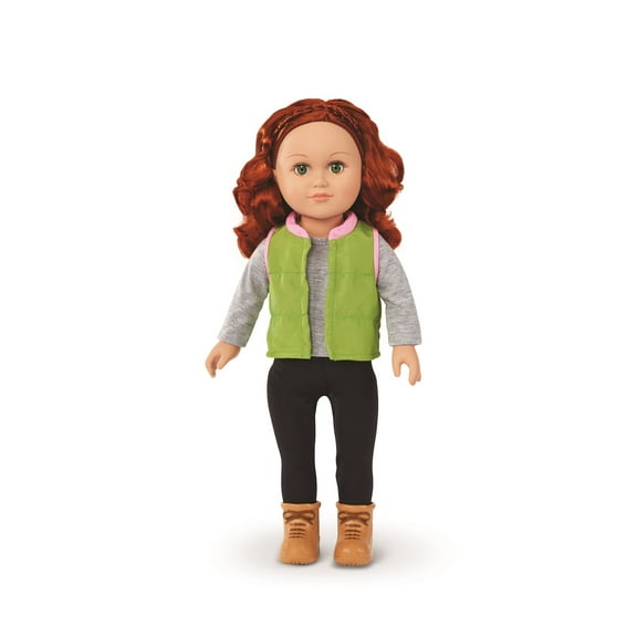 My Life As Peyton Posable 18-inch Doll, Red Hair, Green Eyes