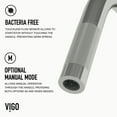 thumbnail image 5 of Gramercy Single-Handle Pull-Down Sprayer Kitchen Faucet with Touchless Sensor in Stainless Steel, 5 of 15
