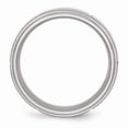 thumbnail image 2 of Stainless Steel Grooved 8mm Brushed/Polished Ridged Edge Band, 2 of 6