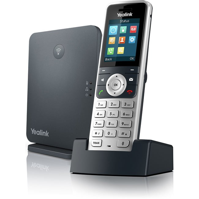 Yealink IP Phone Cordless Corded DECT Wall Mountable Desktop Handset