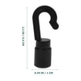 thumbnail image 5 of 10 Pcs Boat Mooring Hooks Black Sailboat Accessories Marine Hardware for Secure Docking, 5 of 8