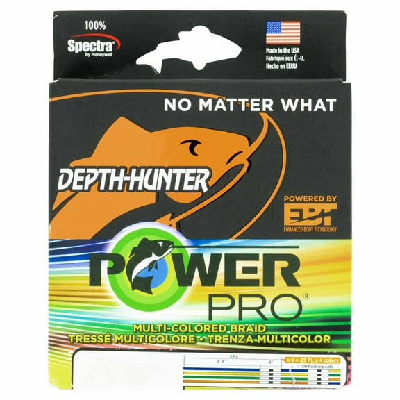 PowerPro Braided Fishing Line, dh 100lb 500ftx167yd jig,  [21101000167J]