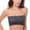 Grey, variant on IDALL Wireless Bras for Women Strapless Bra Wireless Bras for Women Wire Strapless Bralette Soft Bra Bandeau Bra Tube Tops for Women with Built in Bra Blue L