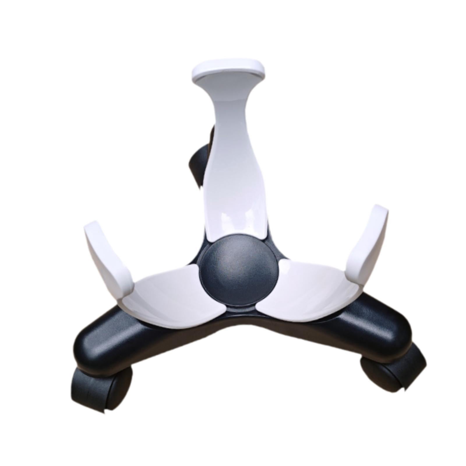 harayaa Low Center Dribbling Sliding Clamp Improve Skills Professional with 360 degree Casters Basketball Training Equipment Flexible Clamp White