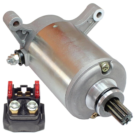 Starter & Relay Solenoid for Yamaha Raptor 350 YFM35Rw 2007 Atv New