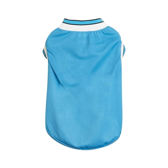 Pet Sleeveless Vest - Breathable Mesh Design for Cats and Dogs, Blue Color, XXXL Size - Suitable for Daily Wear, Outdoor Activities, Indoor Comfort
