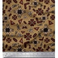 thumbnail image 1 of Soimoi Rayon Fabric Flower Artistic Decor Fabric Printed Yard 56 Inch Wide, 1 of 3