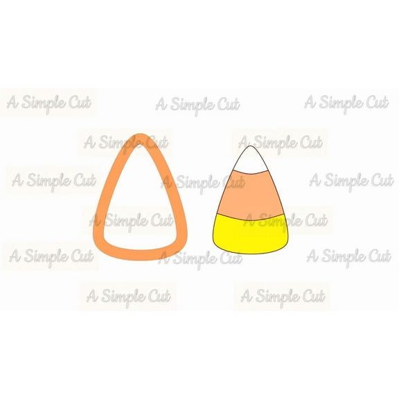 Candy Corn Cookie Cutter