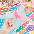 thumbnail image 3 of EIGTHTAIL 24Sheets 400pcs Large Letter & Number Stickers 2.5 Inch Self Adhesive Letters Stickers Big Font Stickers, 3 of 9