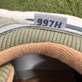 thumbnail image 5 of New Balance 997H Olive Leaf Sunflower Leather Sneaker Casual Shoes Size 8.5, 5 of 5