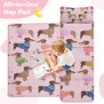 thumbnail image 4 of Colorful Funny Dachshund Toddler Nap Mats for Kids Preschool,Sleeping Mat Bag or Kids,Toddler Sleeping Bag,Toddler Nap Mat or Daycare, 4 of 6