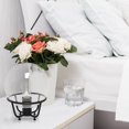 thumbnail image 3 of All the Rages LT1062-BLK Elegant Designs Glass Crystal Ball Table Lamp, Black, 3 of 4