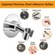 thumbnail image 1 of Soporte para cabezal de ducha de acero inoxidable Base de ducha universal de acero inoxidable (con pegamento sin clavos) Adepaton WRMH-1051, 1 of 7
