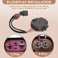 thumbnail image 1 of 3C0959455F Radiator Cooling Fan Control Module for VW GTI for Golf for JETTA for Audi A3 TT-, 1 of 4