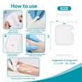 thumbnail image 6 of Dimora 50 Packs Transparent Dressing, Waterproof Adhesive Film Dressing 4 in x 4.75 in, 6 of 8