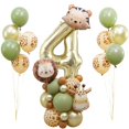 thumbnail image 1 of Globos decorativos para fiestas, Wuokkig Jungle Safari, cumpleaños, 1 of 7