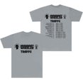 thumbnail image 1 of Jay Wheeler Trappei T-Shirts de Tour Merch Nouveau Logo Tee Femmes Hommes Mode Décontractée Col Rond Manches Courtes, 1 of 4