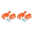 thumbnail image 2 of Decodeary 2pcs Advanced And Performance Motorcycle Fork Shoes Cover Simple orange 2Set, 2 of 6