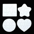 thumbnail image 2 of Miangastore 4Set Blank Coloring Puzzles Jigsaw Puzzles for Kids Logic Thinking Promotion Party Favor, 2 of 9