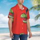 thumbnail image 3 of Balery Cool Crocodile With Sunglasses Camisas hawaianas de manga corta para hombre, camisas playeras de corte holgado, camisas de vacaciones con botones,Large, 3 of 7