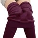 thumbnail image 1 of Guardurnaity Leggings de invierno para mujer Manténgase abrigado con estos leggings térmicos Leggings térmicos Colores de piel Prendas para la parte inferior del cuerpo rojo talla única, 1 of 6