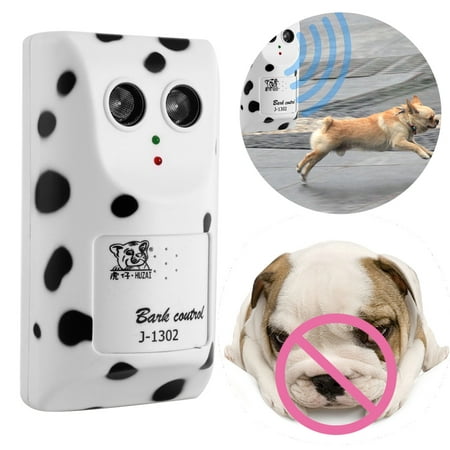 Dog Bark Control Devices Dog Bark Collar Anti-Bark Device Silencer Ultrasonic Pet Stop Barking (Best Way To Stop Dog Barking)