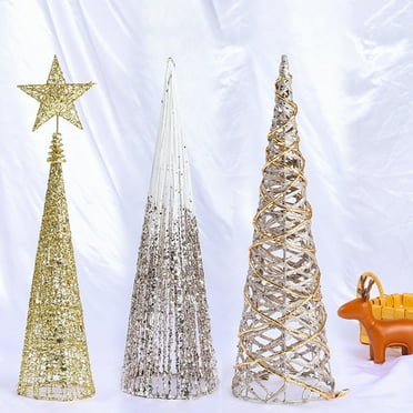 Fao Schwarz Changing Color Led Acrylic Trees 3 Pack Walmart Com